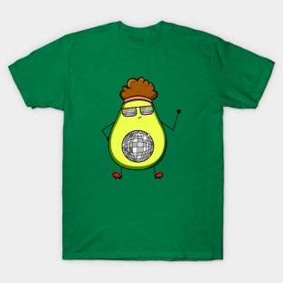 Disco Avoparty Avocado T-Shirt